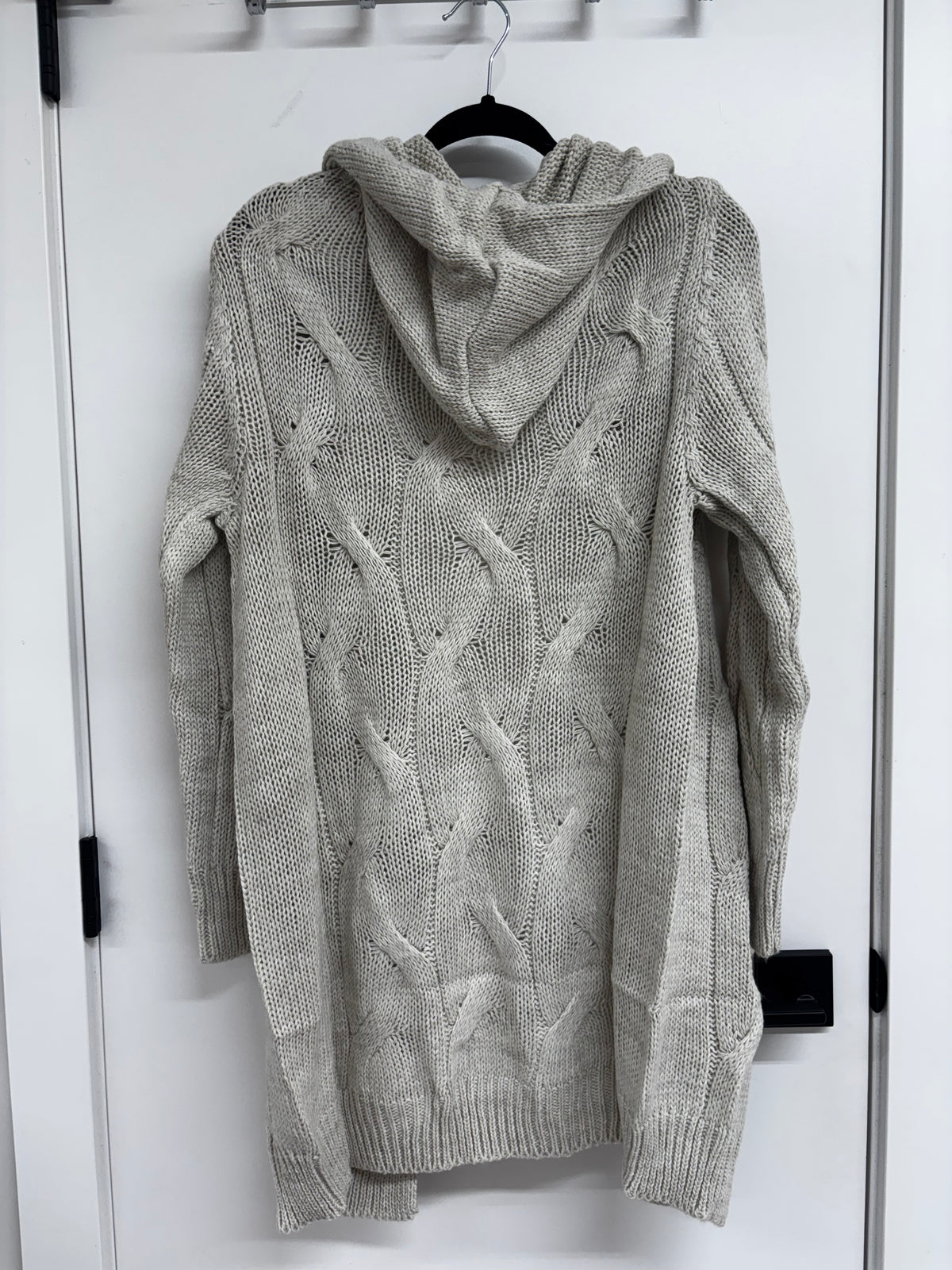 ASTRRID  Long Knit Cardigan - Cream