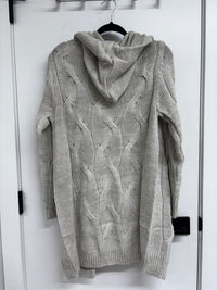 ASTRRID  Long Knit Cardigan - Cream
