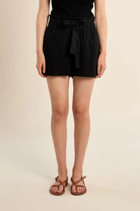 MOLLY BRACKEN Ladies Woven Shorts - Black