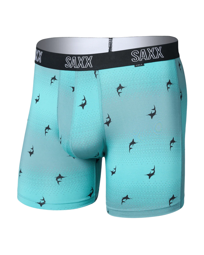 SAXX Droptemp All Day Cooling Brief Sailfish Ombré - Turquoise