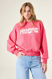 GARCIA- Pink Amore Sweater