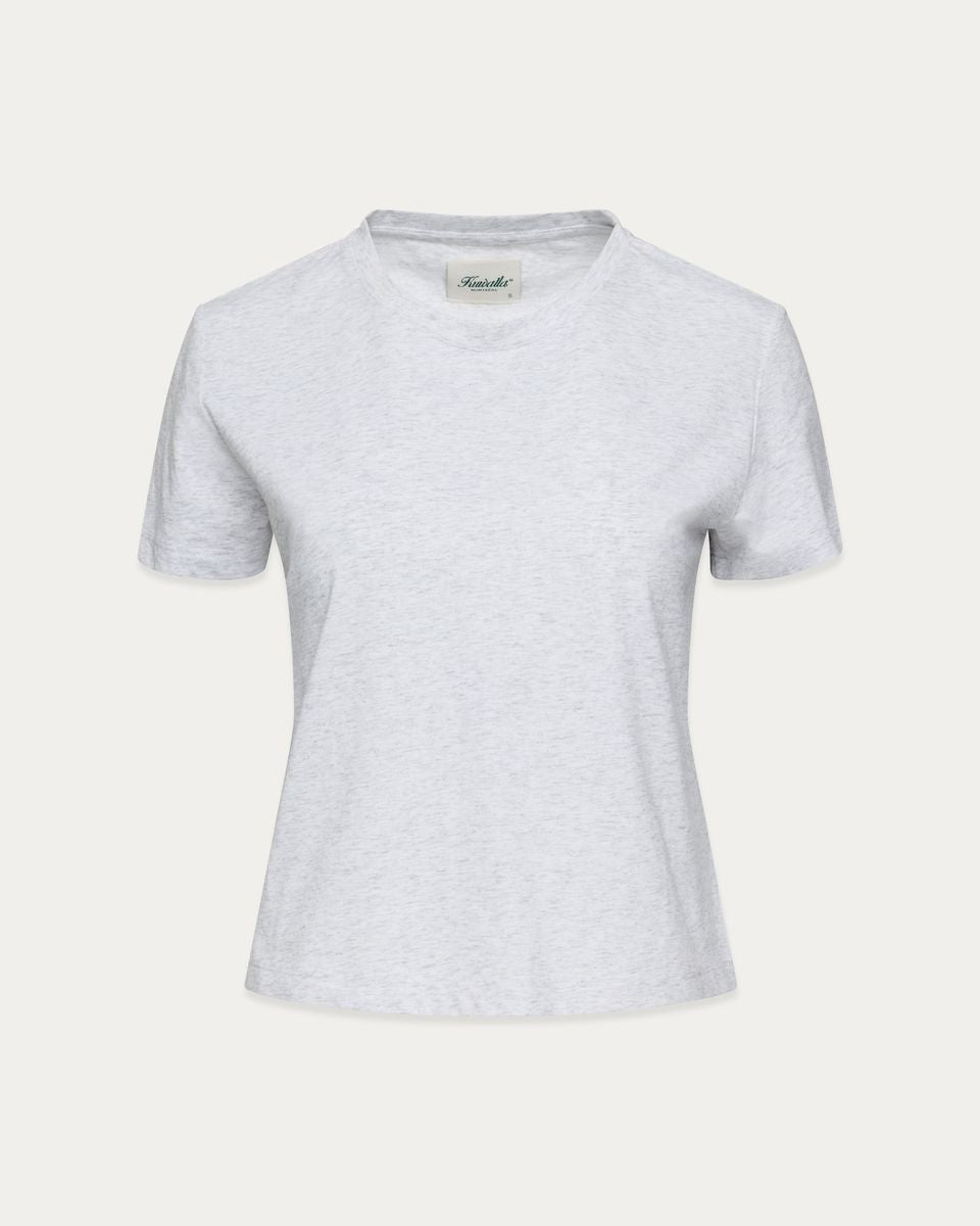 KUWALLA - Evelyn Perfect Tee - Heather Grey