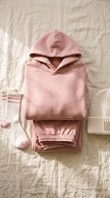 PRIV - Linden Hoodie & Sawyer Jogger - Ballet Pink - Set