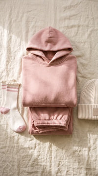 PRIV - Linden Hoodie & Sawyer Jogger - Ballet Pink - Set