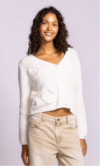 PINK MARTINI Camarillo Sweater - White