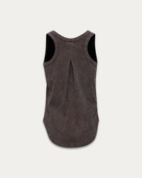 KUWALLA - Lia Relax Tank - Washed Charcoal