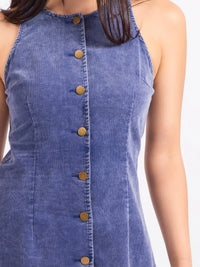 SADIE & SAGE Get Like This Buttoned Mini Dress