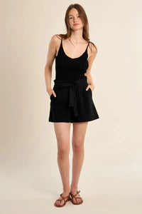 MOLLY BRACKEN Ladies Woven Shorts - Black