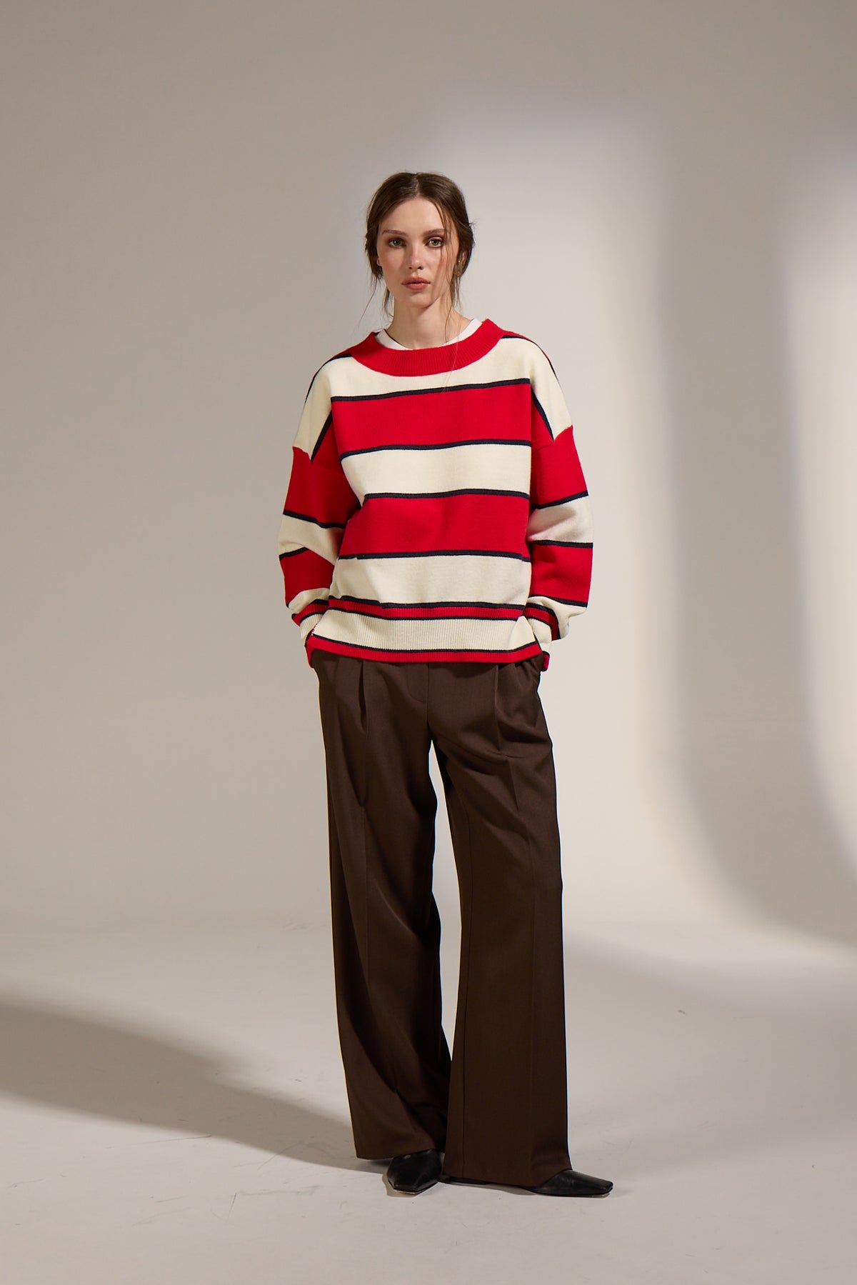 DELUC Ossa Striped Sweater