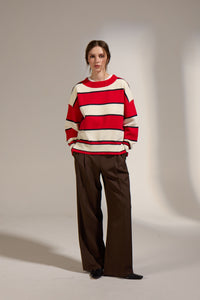 DELUC Ossa Striped Sweater