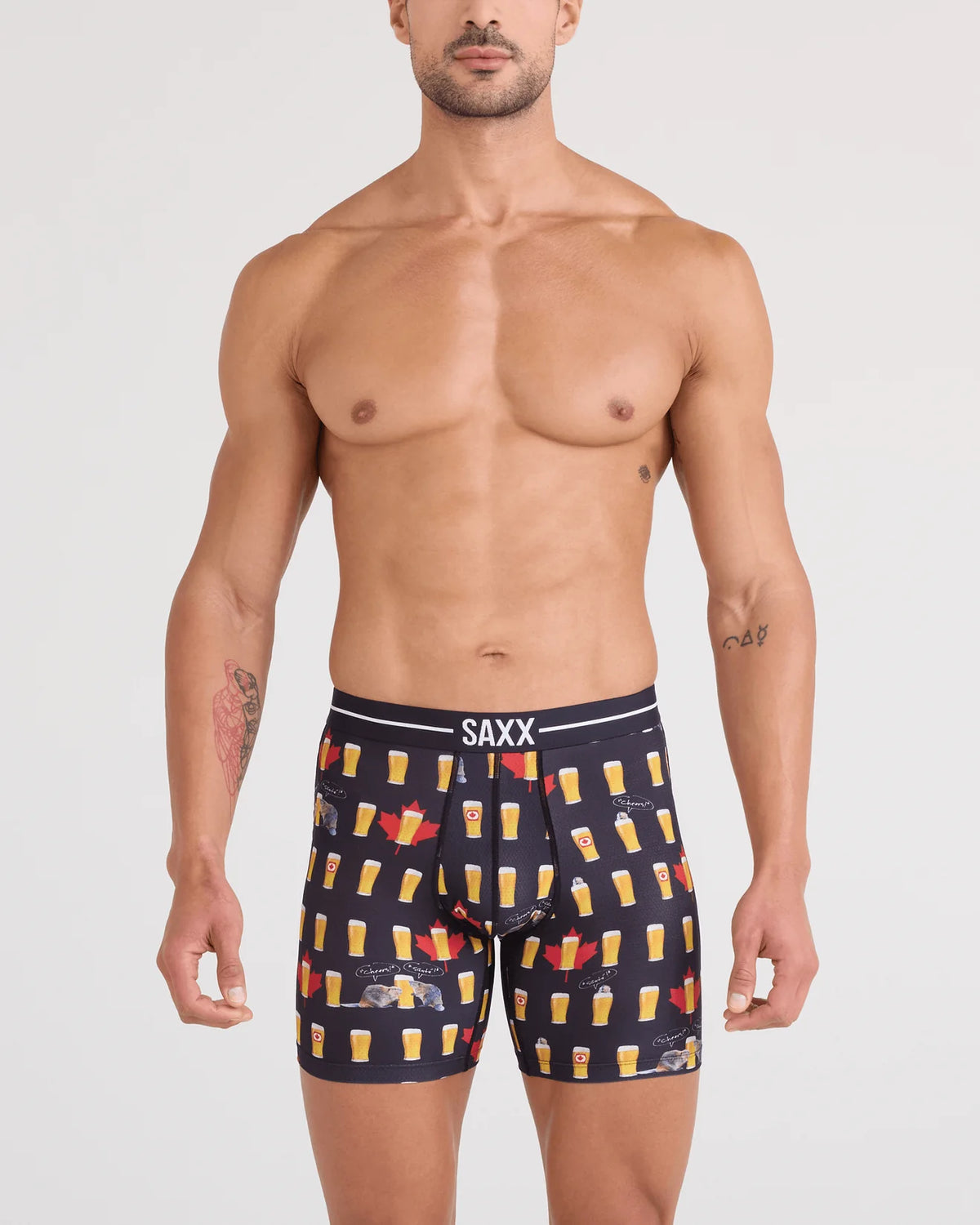 SAXX Volt Breathable Mesh Cheers Canada - Black