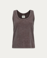 KUWALLA - Lia Relax Tank - Washed Charcoal