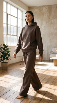 PRIV - Linden Hoodie & Sawyer Jogger - Expresso - Set