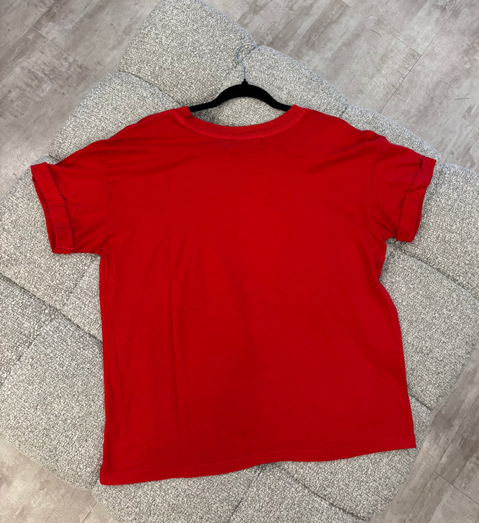 Bearing Gifts Boyfriend Tee - Red