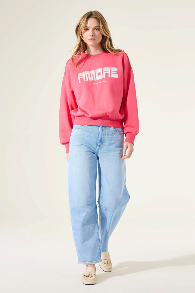GARCIA- Pink Amore Sweater