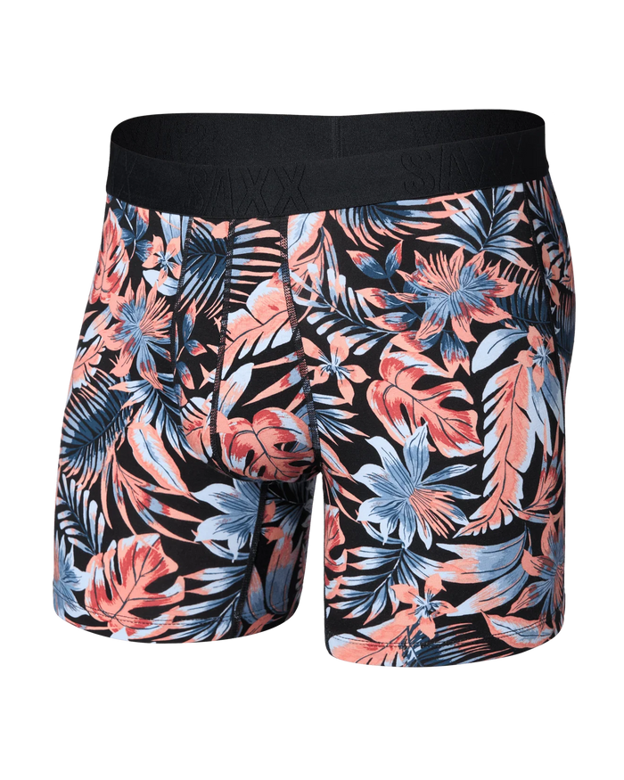 SAXX Droptemp Cooling Brief - Palm Passion - Black