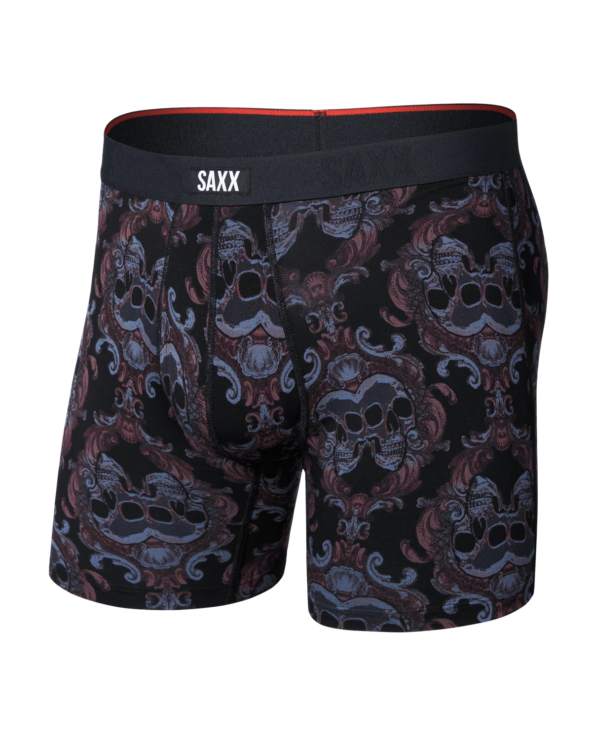 SAXX Vibe Xtra Soft Skull Brocade - Black