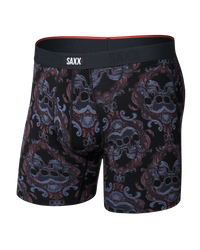 SAXX Vibe Xtra Soft Skull Brocade - Black