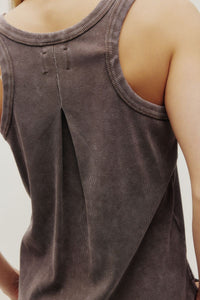 KUWALLA - Lia Relax Tank - Washed Charcoal