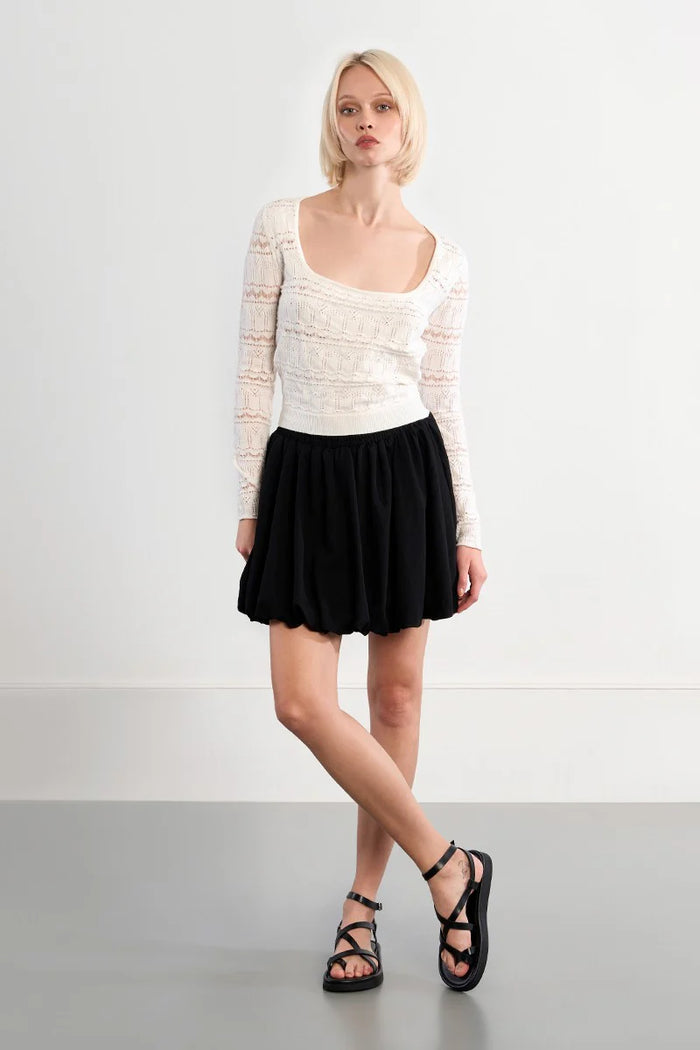 Haut Femme Tricoté MOLLY BRACKEN - Blanc