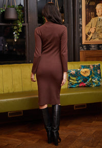Warwick Dress - Brown
