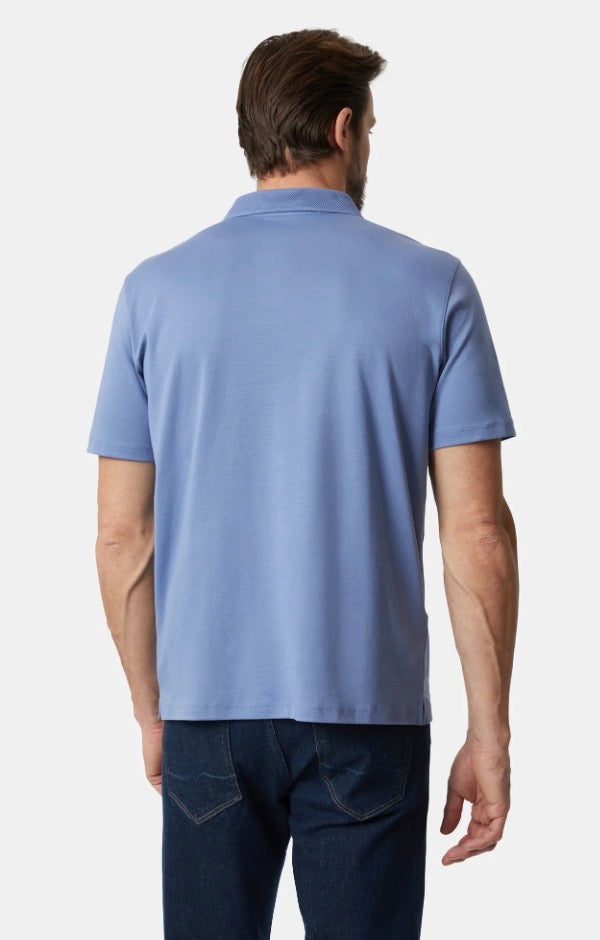 34 HERITAGE Polo T-Shirt - Vintage Indigo