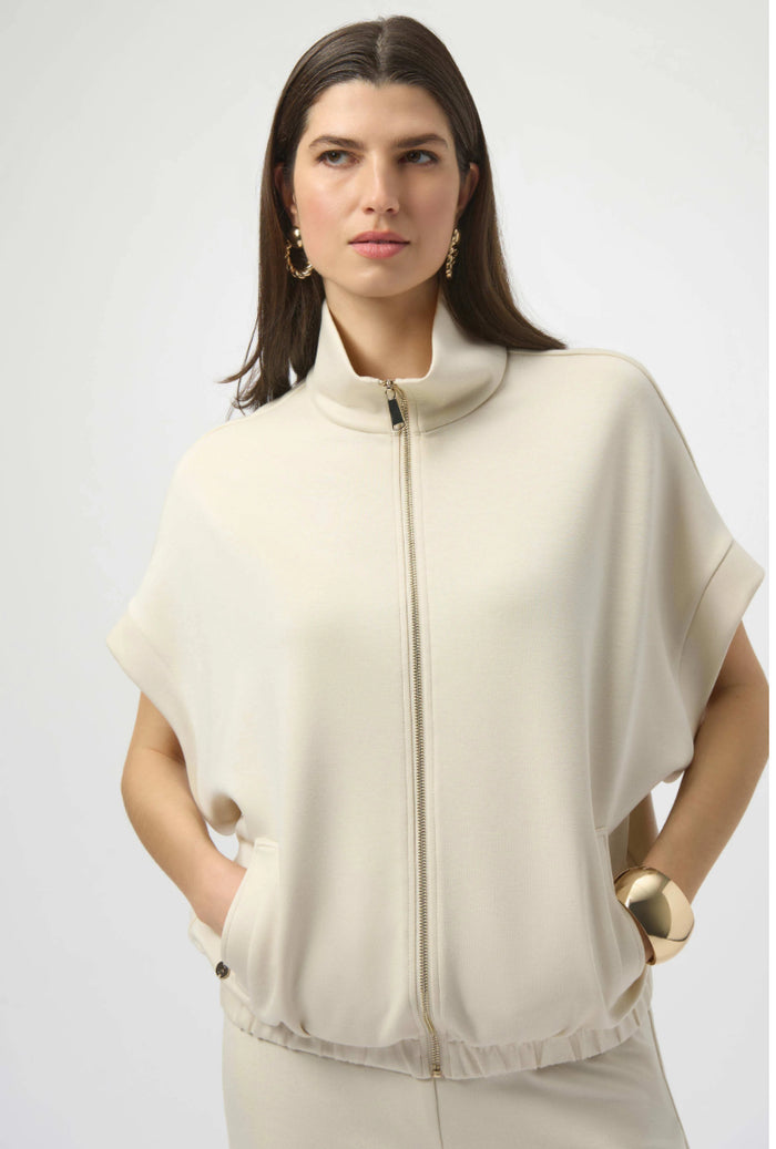 Scuba Jersey Boxy Jacket