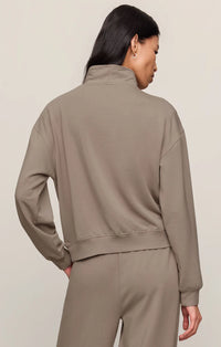 Z SUPPLY In Transit Modal Pant and Gate Check Modal Sweatshirt Set