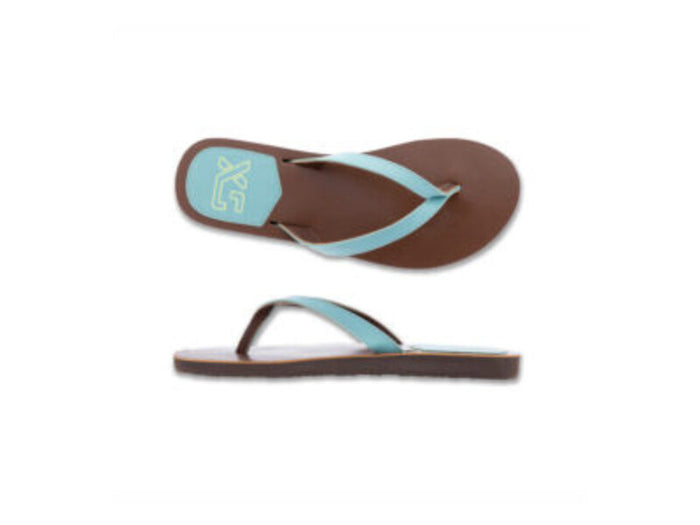 Mohala Flip Flops- Teal