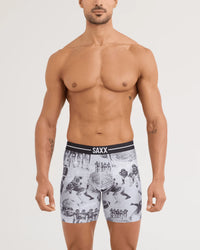 SAXX Volt Breathable Mesh Gridiron Action - Grey