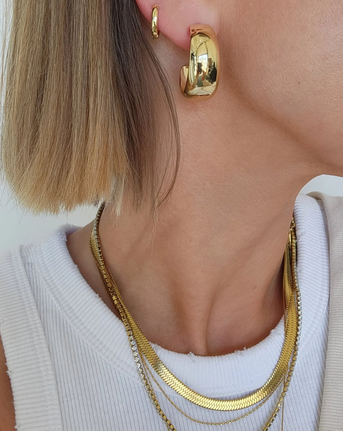 COUTUKITSCH Duomo Hoops - Gold
