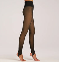 Womens Opaque Fleeced Tight