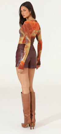 Marselle Skort - Plum