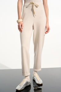 JOSEPH RIBKOFF Scuba Jersey Pull-On Jogger Pants With Drawstring Waist