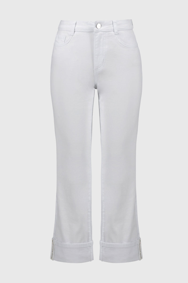 Slim Fit Cropped Jeans