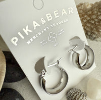 PIKA & BEAR Sybil - 18mm Hoop Earrings