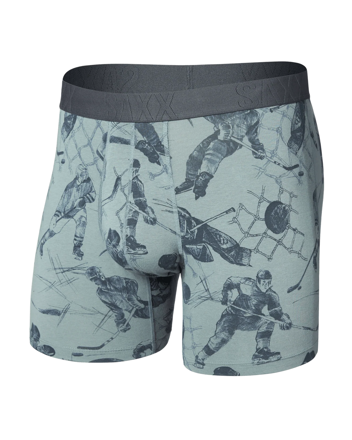 SAXX Droptemp Cooling Brief Off The Boards - Silver Pine