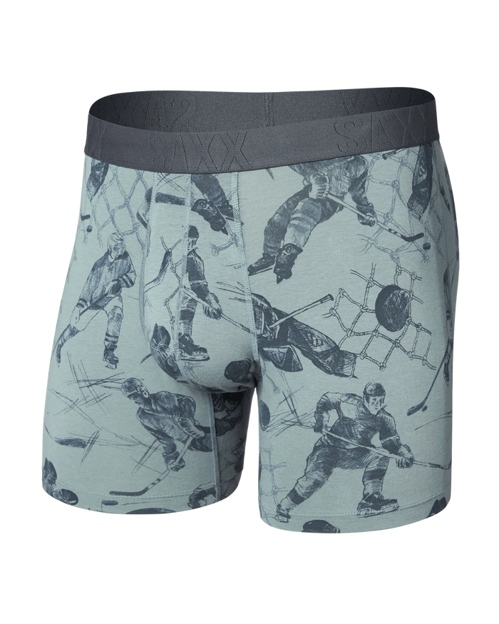 SAXX Droptemp Cooling Brief Off The Boards - Silver Pine