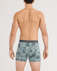 SAXX Droptemp Cooling Brief Off The Boards - Silver Pine