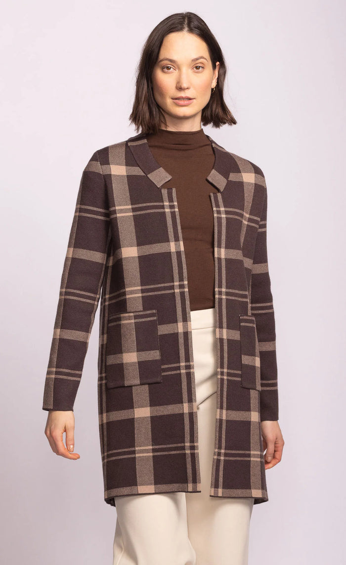 Harmon Cardi Brown