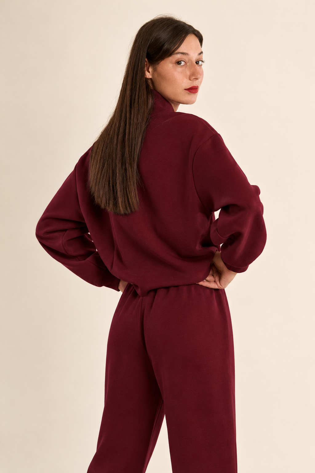 MOLLY BRACKEN Jackie And Edie Set - Dark Red