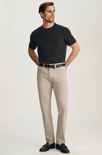 34 HERITAGE  Courage Straight Leg Jeans - Mushroom