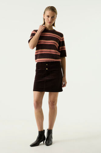 GARCIA Brown Corduroy Skirt