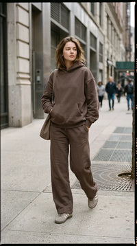 PRIV - Linden Hoodie & Sawyer Jogger - Expresso - Set