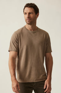 Slub Crew Neck Tshirt