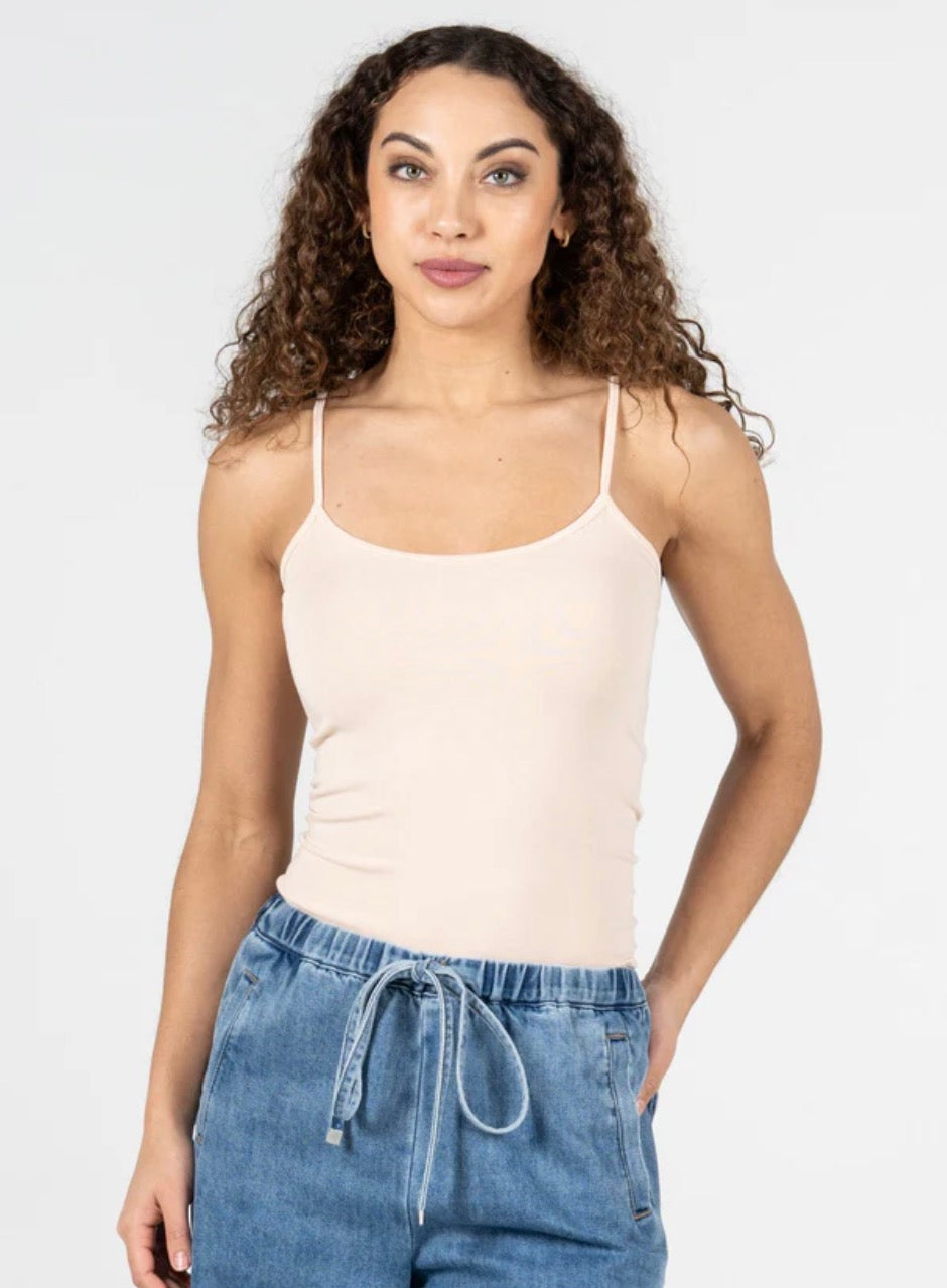 C’EST MOI Bamboo Cami - Frappe