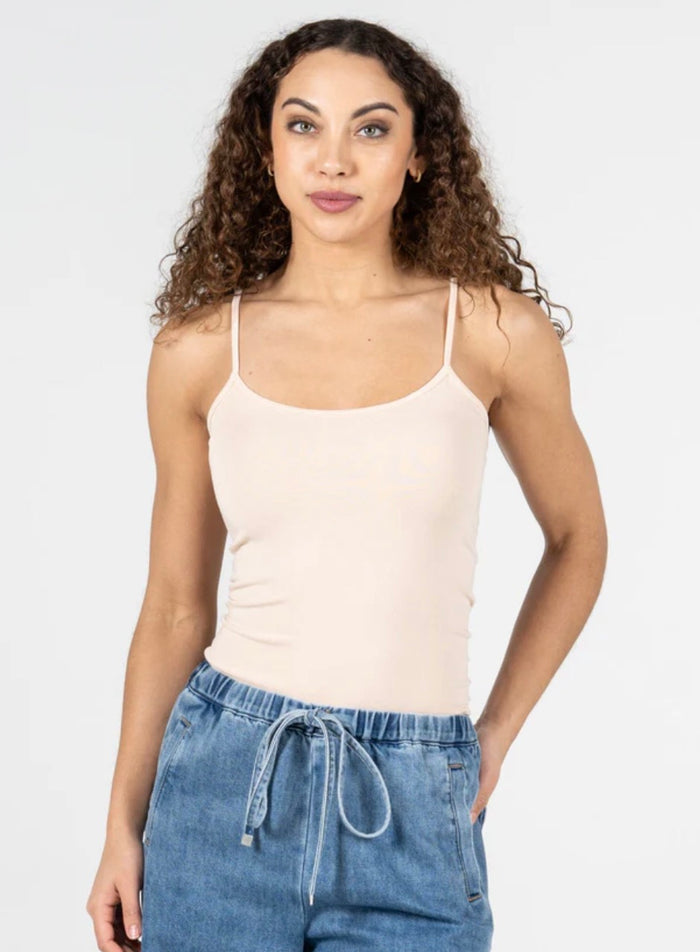 C’EST MOI Bamboo Cami - Frappe