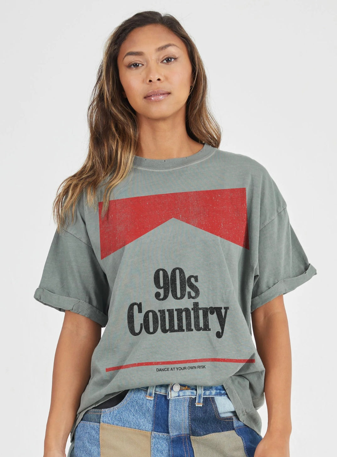 90'S Country Boyfriend Army Tee