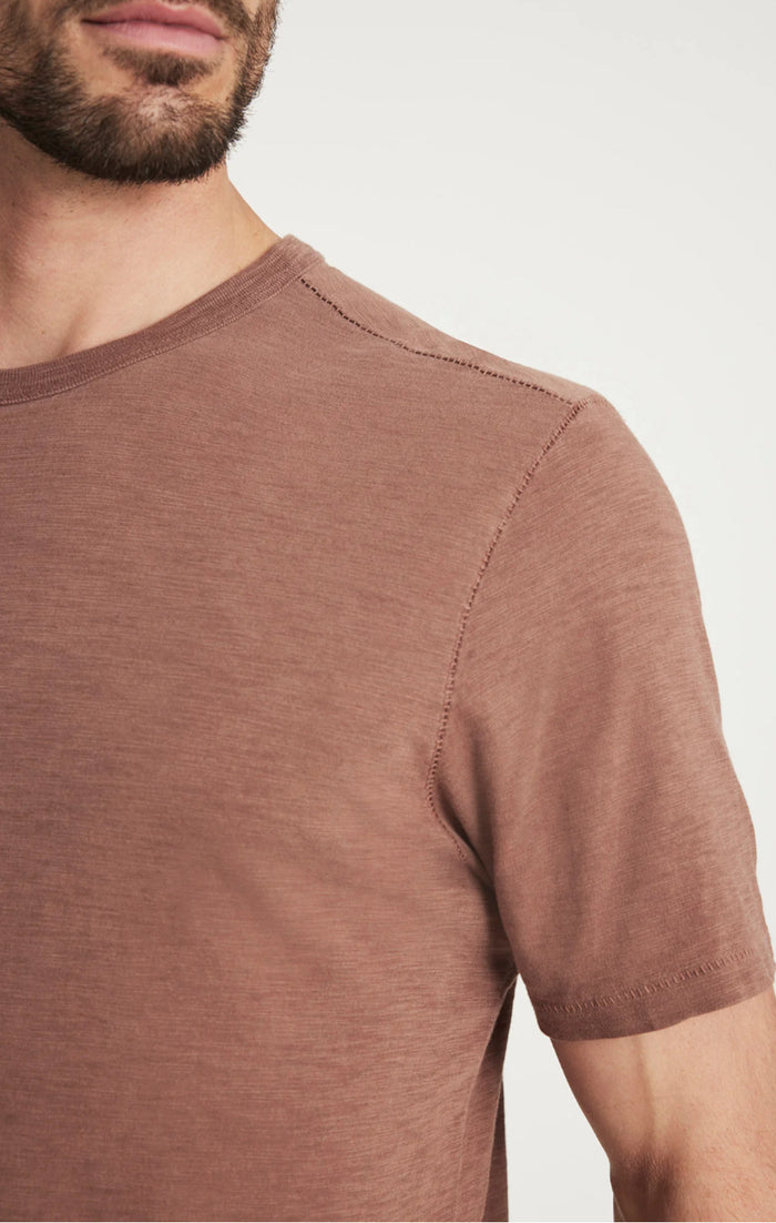 Slub Crew Neck Tshirt
