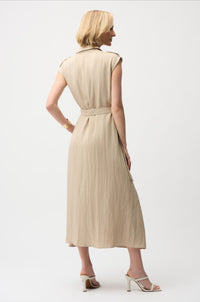 JOSEPH RIBKOFF Sleeveless Shirt Dress